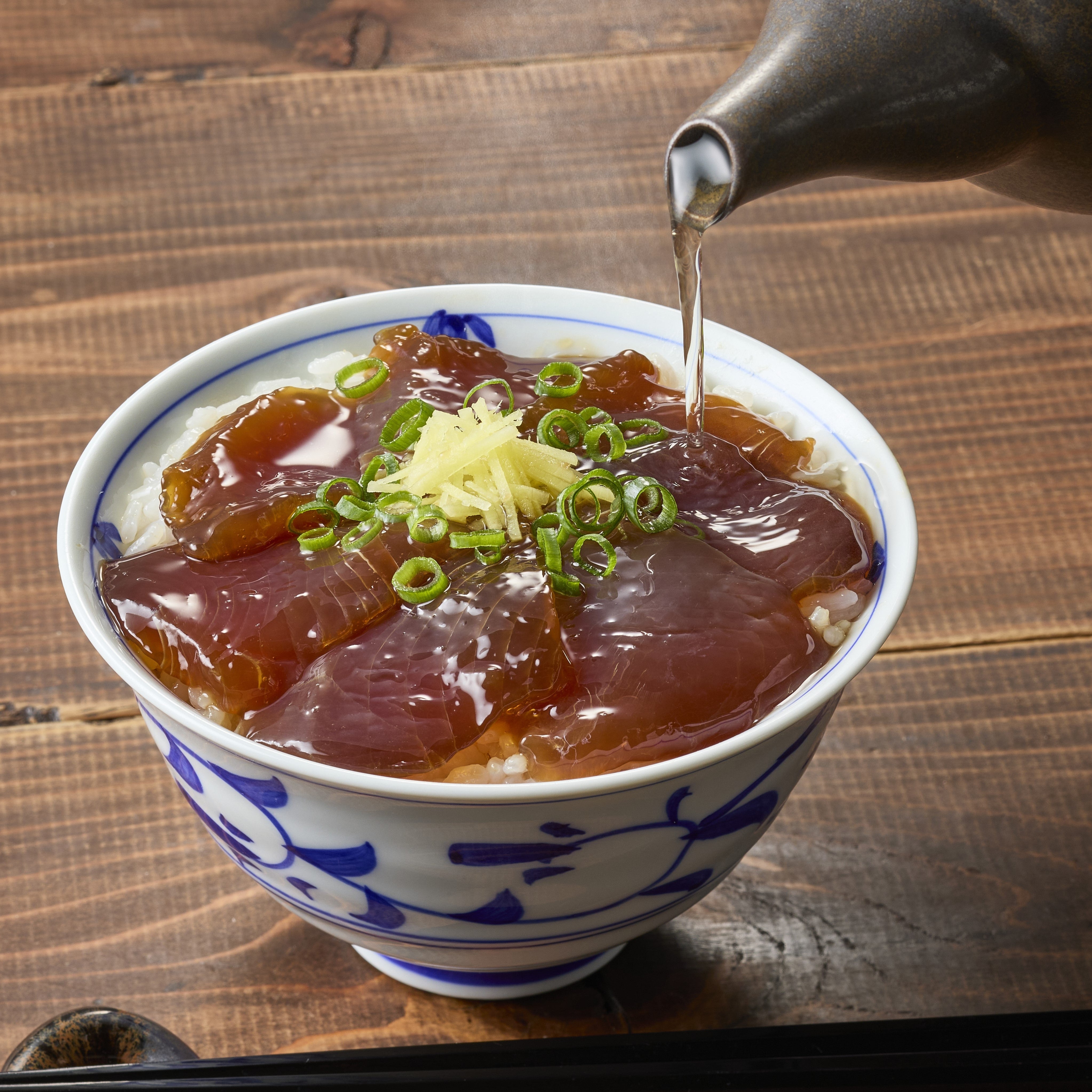 徳さんのかつお漬け丼