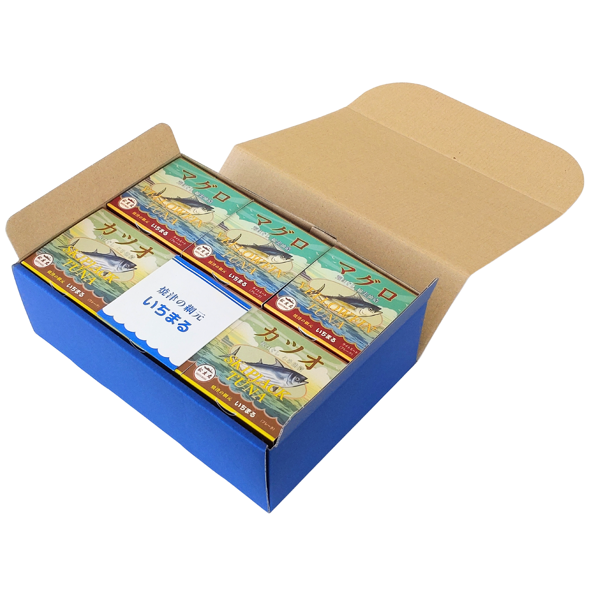 カツオ・マグロ 荒ほぐし 缶詰 2種×6個セット(計12缶)