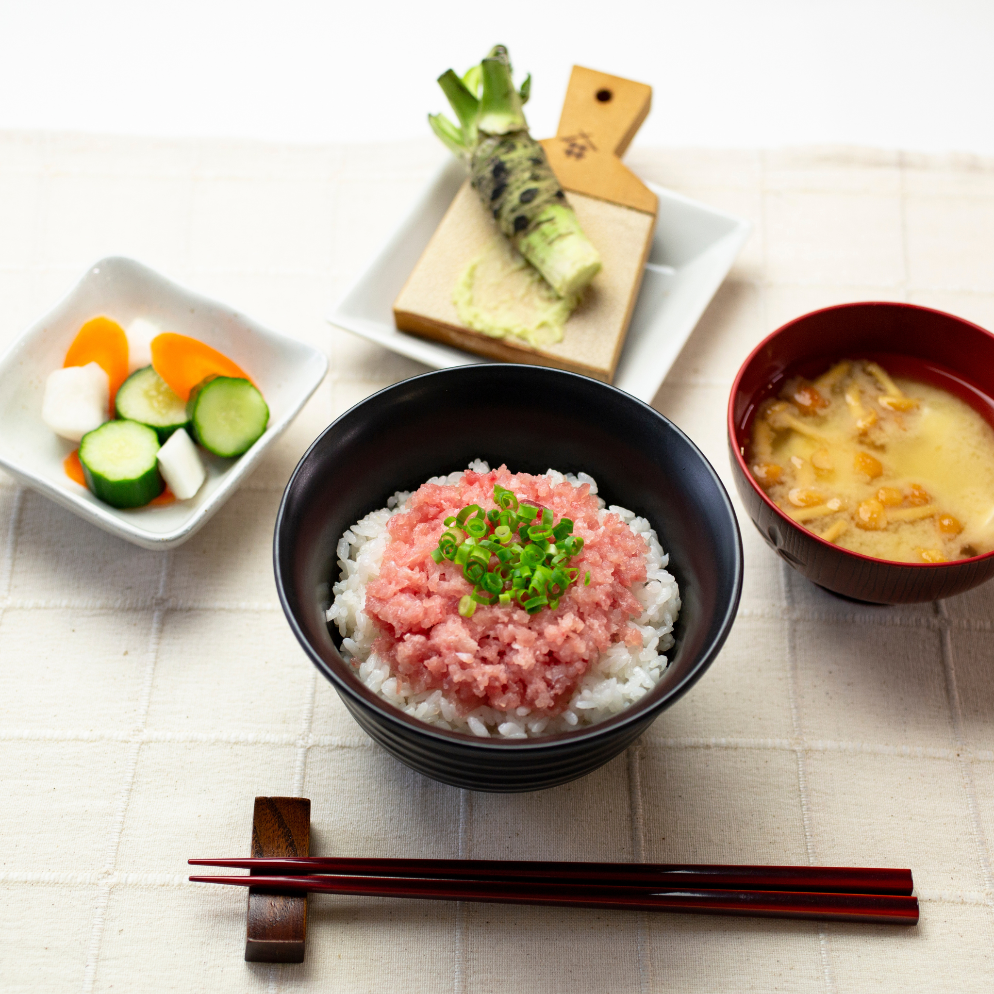 天然まぐろ 三種の生タタキ ( 80グラム×4パック入り )