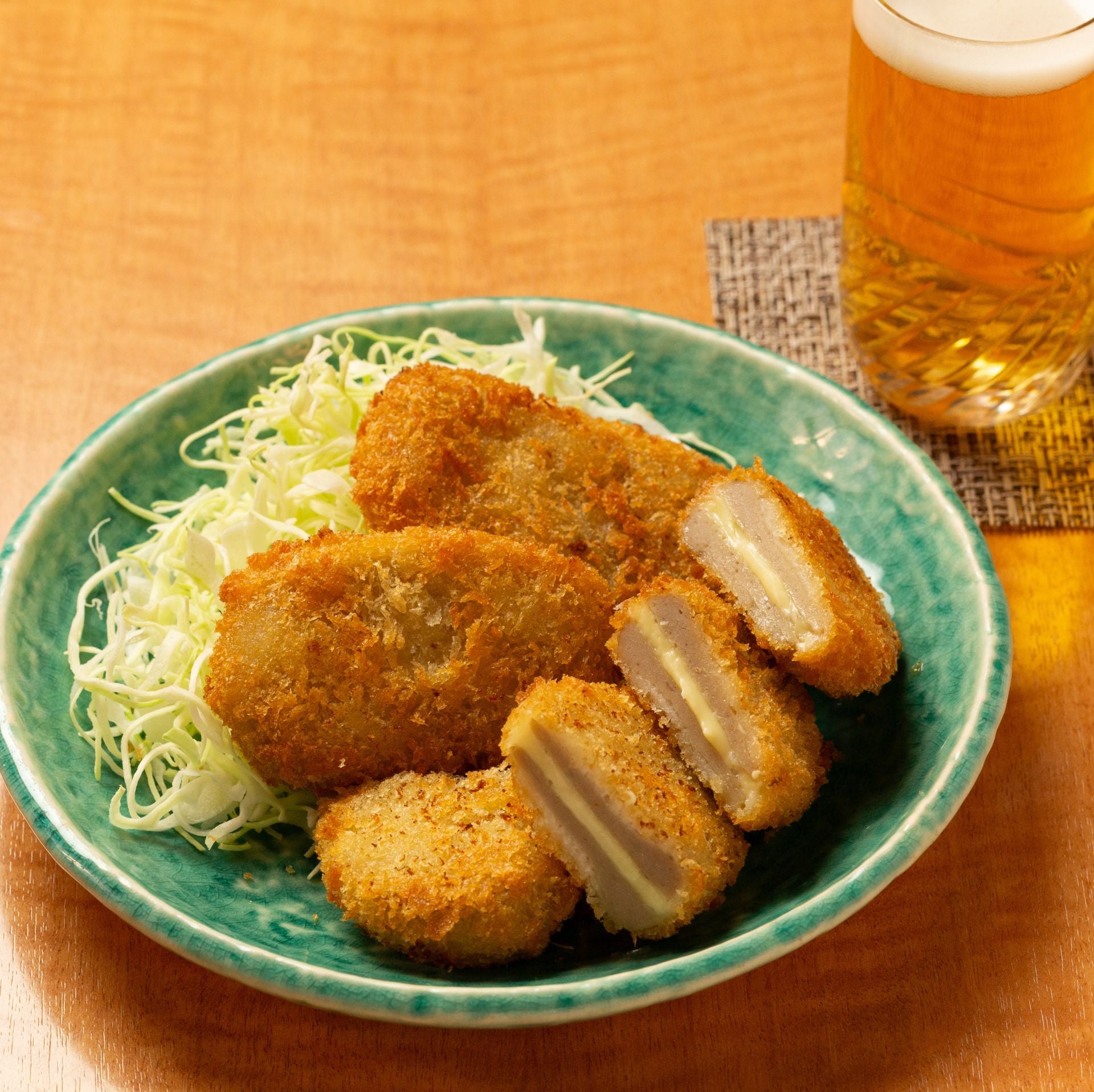 黒はんぺんフライ チーズサンド